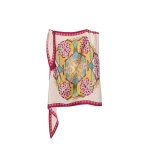 La DoubleJ Full-On Foulard in Florette Fuchsia at Luxury Shoes La DoubleJ Full-On Foulard in Florette Fuchsia at Luxury Shoes