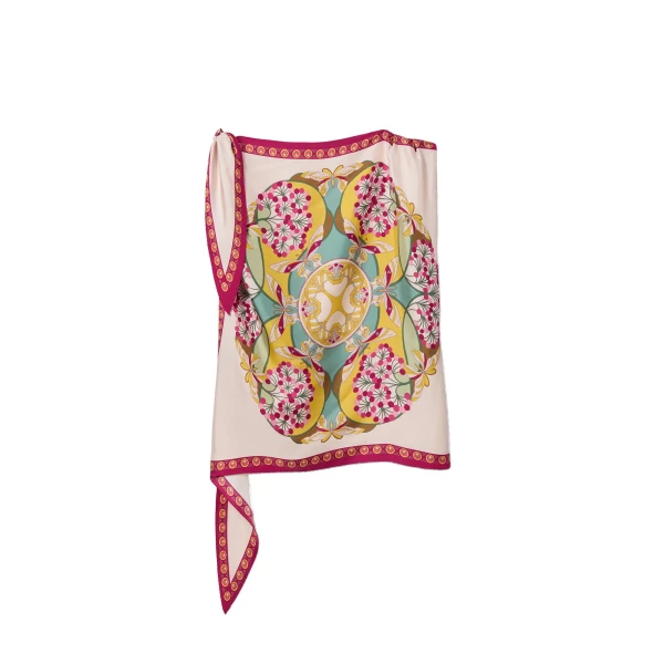 Full-On Foulard in Florette Fuchsia