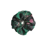 La DoubleJ Giga Scrunchie in Bamboo Black at Luxury Shoes 