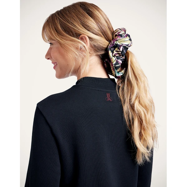 La DoubleJ Giga Scrunchie in Fun-Gi Green at Luxury Shoes 