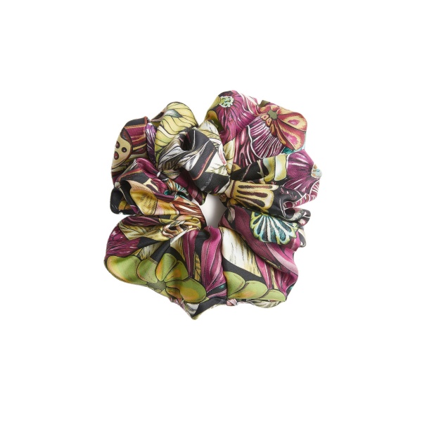 La DoubleJ Giga Scrunchie in Fun-Gi Green at Luxury Shoes 
