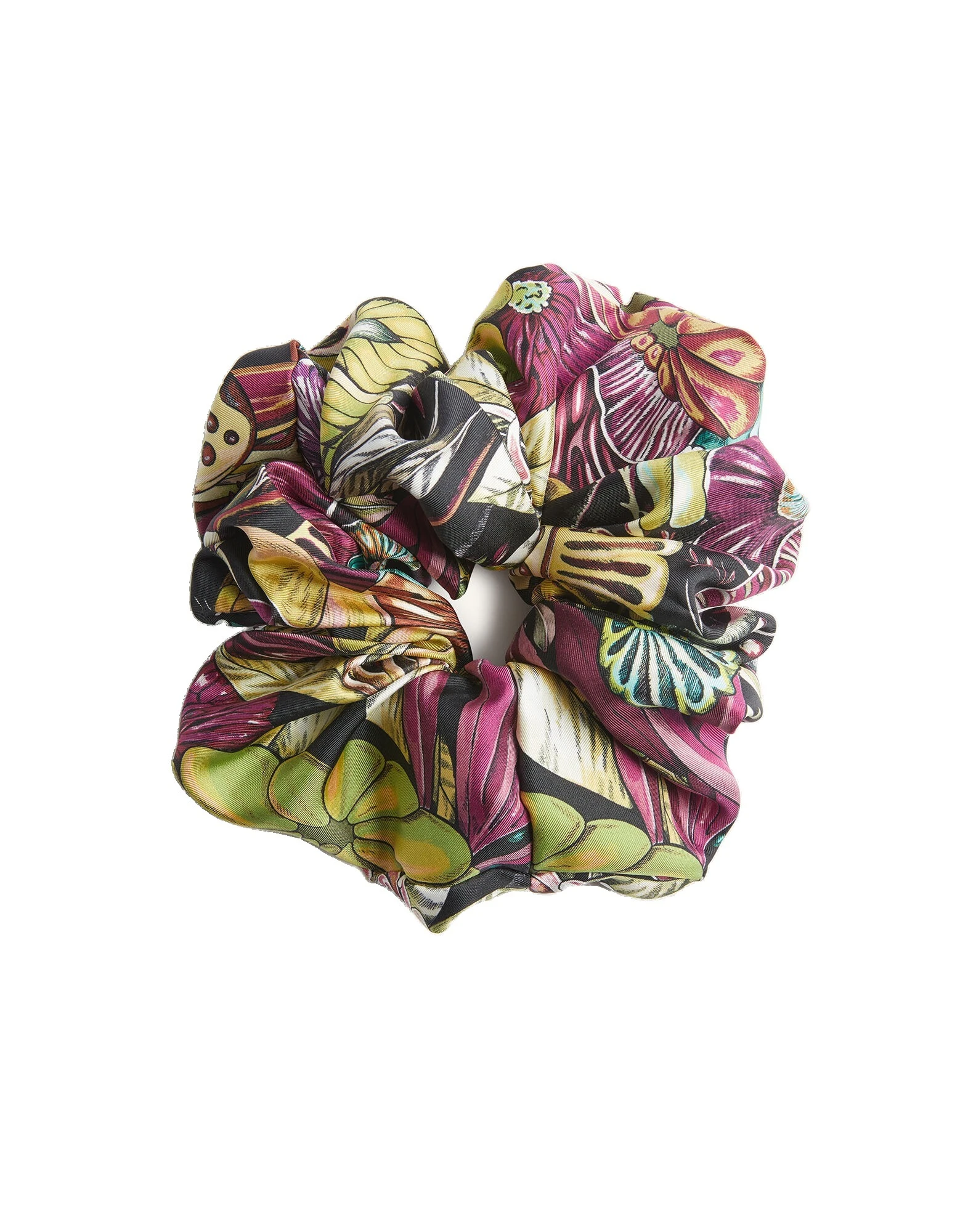 La DoubleJ Giga Scrunchie in Fun-Gi Green at Luxury Shoes La DoubleJ Giga Scrunchie in Fun-Gi Green at Luxury Shoes