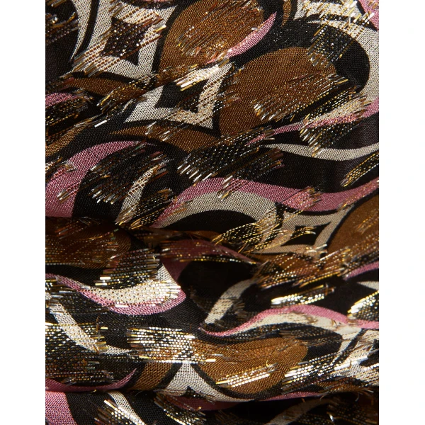 La DoubleJ Giga Scrunchie in Jive Pink at Luxury Shoes 