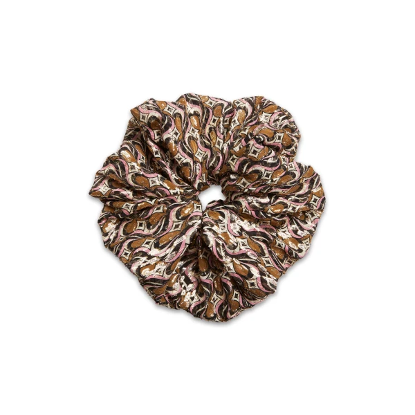 La DoubleJ Giga Scrunchie in Jive Pink at Luxury Shoes 