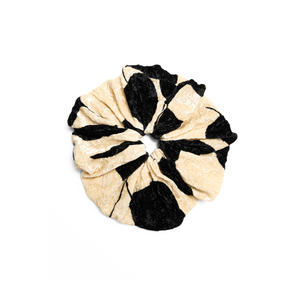 La DoubleJ Giga Scrunchie in Lunaria Light Pink at Luxury Shoes 