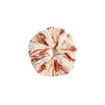 La DoubleJ Giga Scrunchie in Mini Iris Dark Orange at Luxury Shoes 