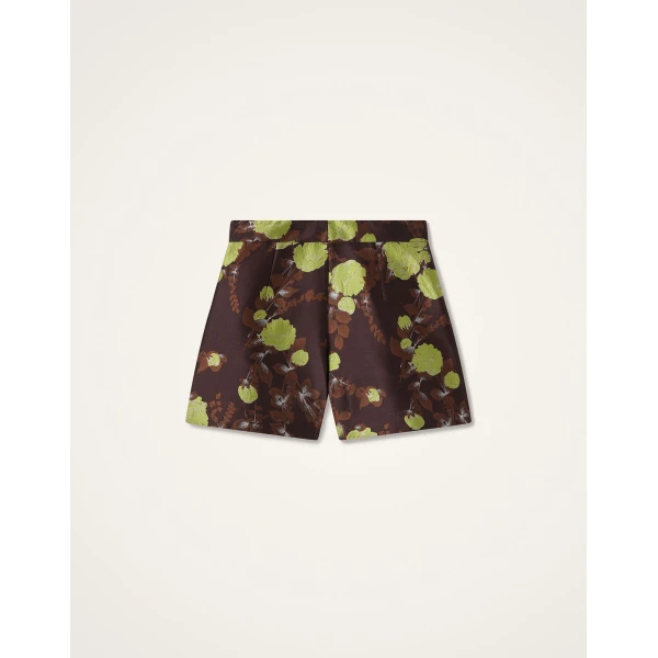 La DoubleJ Good Butt Shorts in Devon Brown at Luxury Shoes 