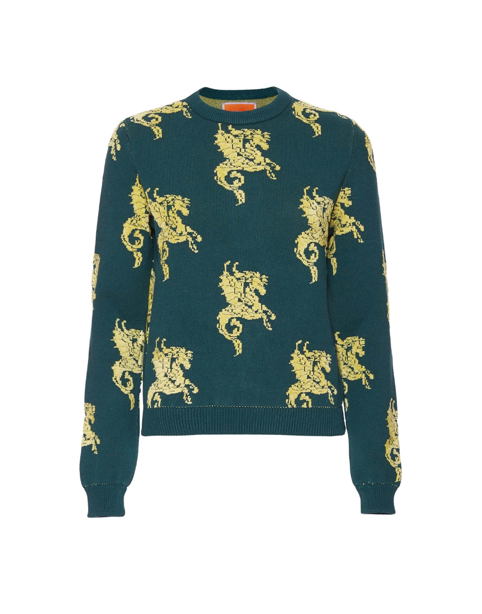 La DoubleJ Gryphos Sweater in Dark Green La DoubleJ Gryphos Sweater in Dark Green