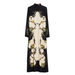 La DoubleJ Halle Dress in Buttercup Black at Luxury Shoes 