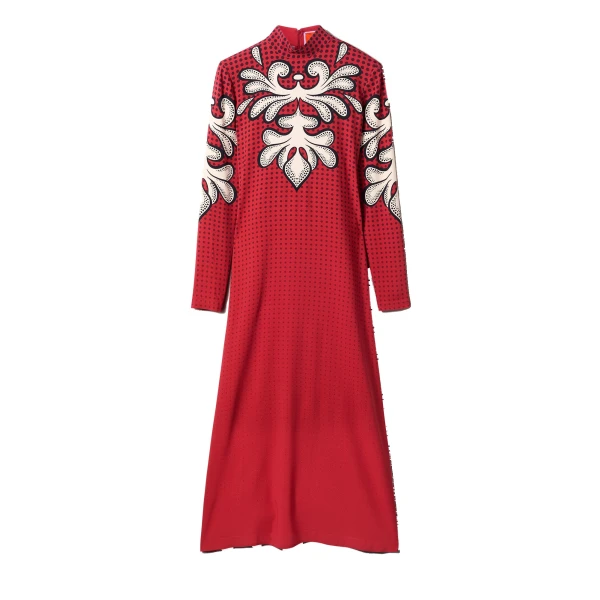 La DoubleJ Halle Dress in Herald Red