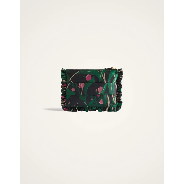 La DoubleJ Hand Pochette in Bamboo Black at Luxury Shoes 
