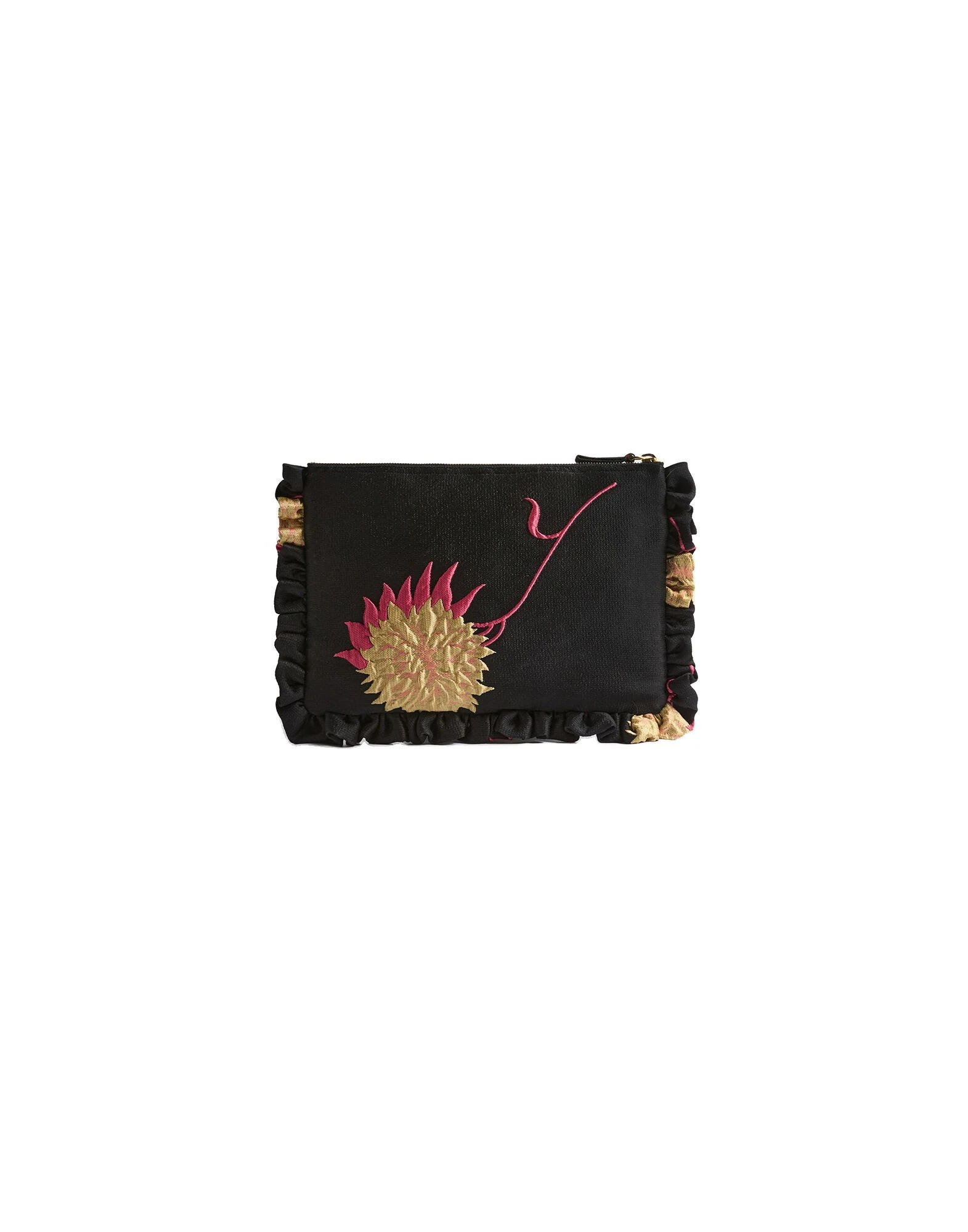 La DoubleJ Hand Pochette in Derby Black at Luxury Shoes La DoubleJ Hand Pochette in Derby Black at Luxury Shoes