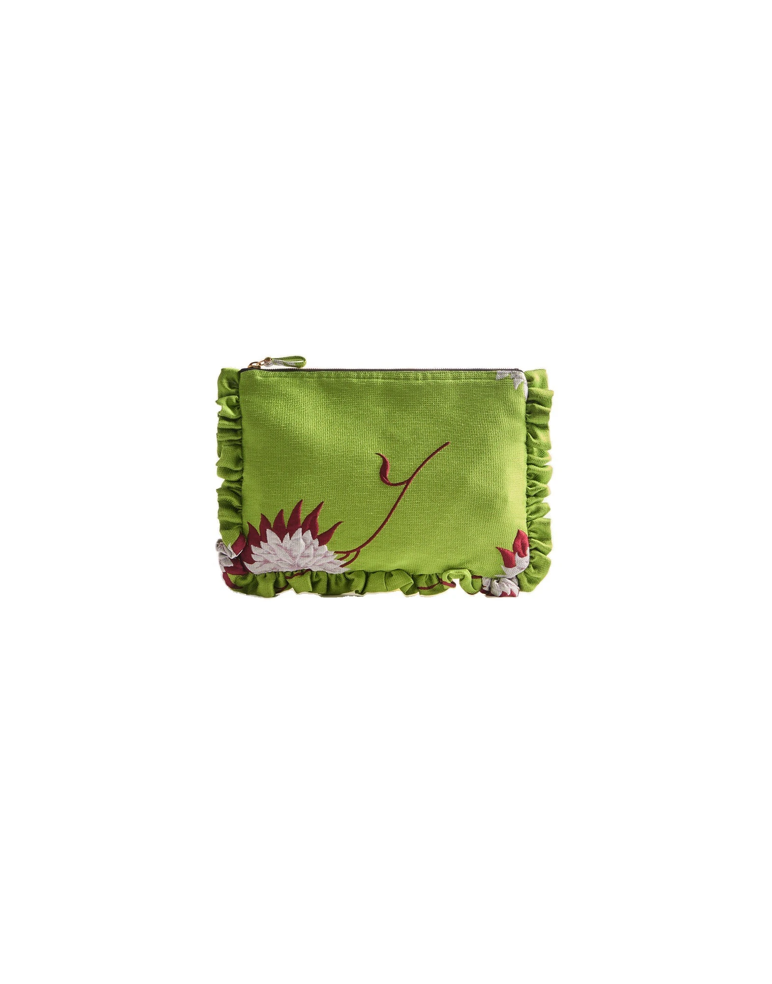 La DoubleJ Hand Pochette in Derby Lime at Luxury Shoes La DoubleJ Hand Pochette in Derby Lime at Luxury Shoes