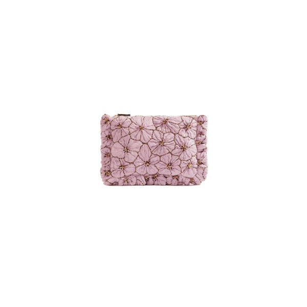 La DoubleJ Hand Pochette in Lilac at Luxury Shoes 