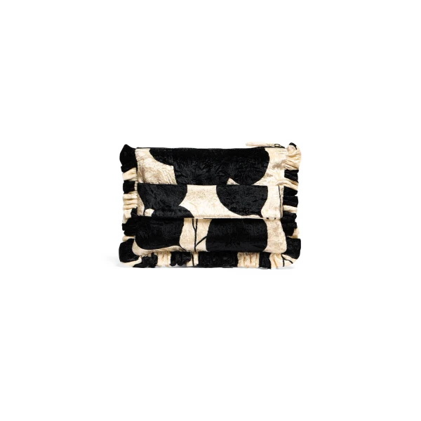 La DoubleJ Hand Pochette in Lunaria Light Pink at Luxury Shoes 