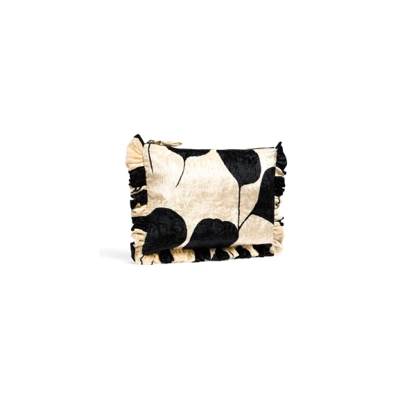 La DoubleJ Hand Pochette in Lunaria Light Pink at Luxury Shoes 