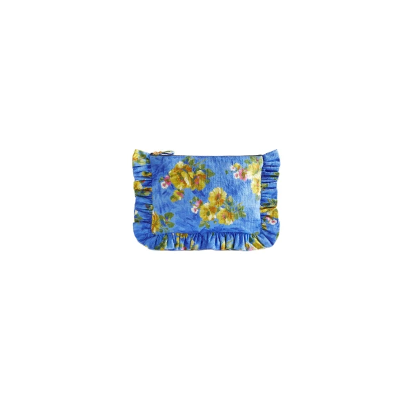 La DoubleJ Hand Pochette in Riptide Light Blue at Luxury Shoes 