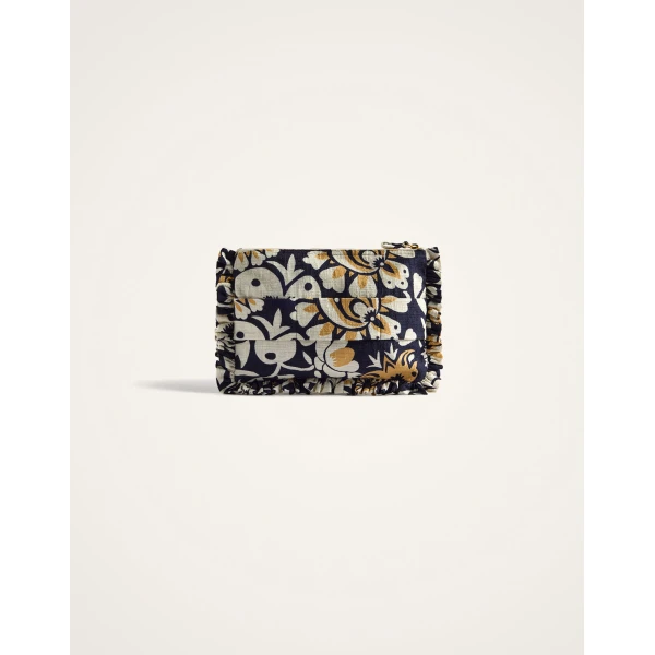 La DoubleJ Hand Pochette in Selva Blue at Luxury Shoes 