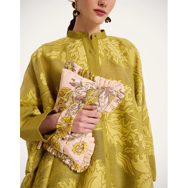 La DoubleJ Hand Pochette in Swathe Pink, view 4