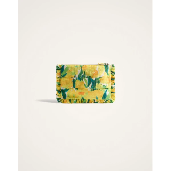 La DoubleJ Hand Pochette in Zesty Yellow at Luxury Shoes 