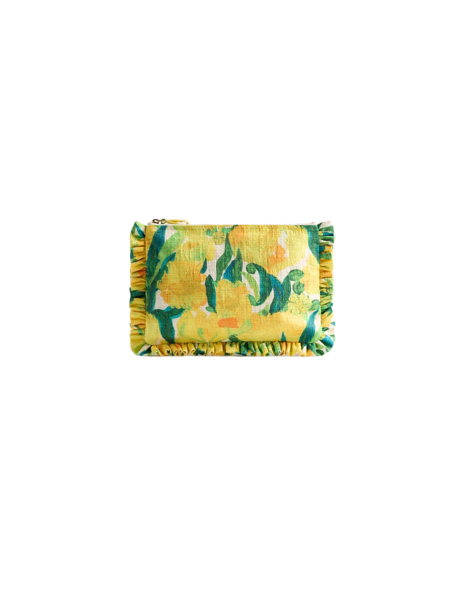 La DoubleJ Hand Pochette in Zesty Yellow at Luxury Shoes La DoubleJ Hand Pochette in Zesty Yellow at Luxury Shoes