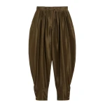 La DoubleJ Harem Pants in Moss Green at Luxury Shoes 