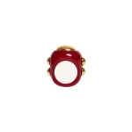 La DoubleJ Hathor Ring in Red