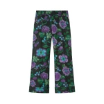 La DoubleJ Hendrix Pants in Botanical Black at Luxury Shoes 