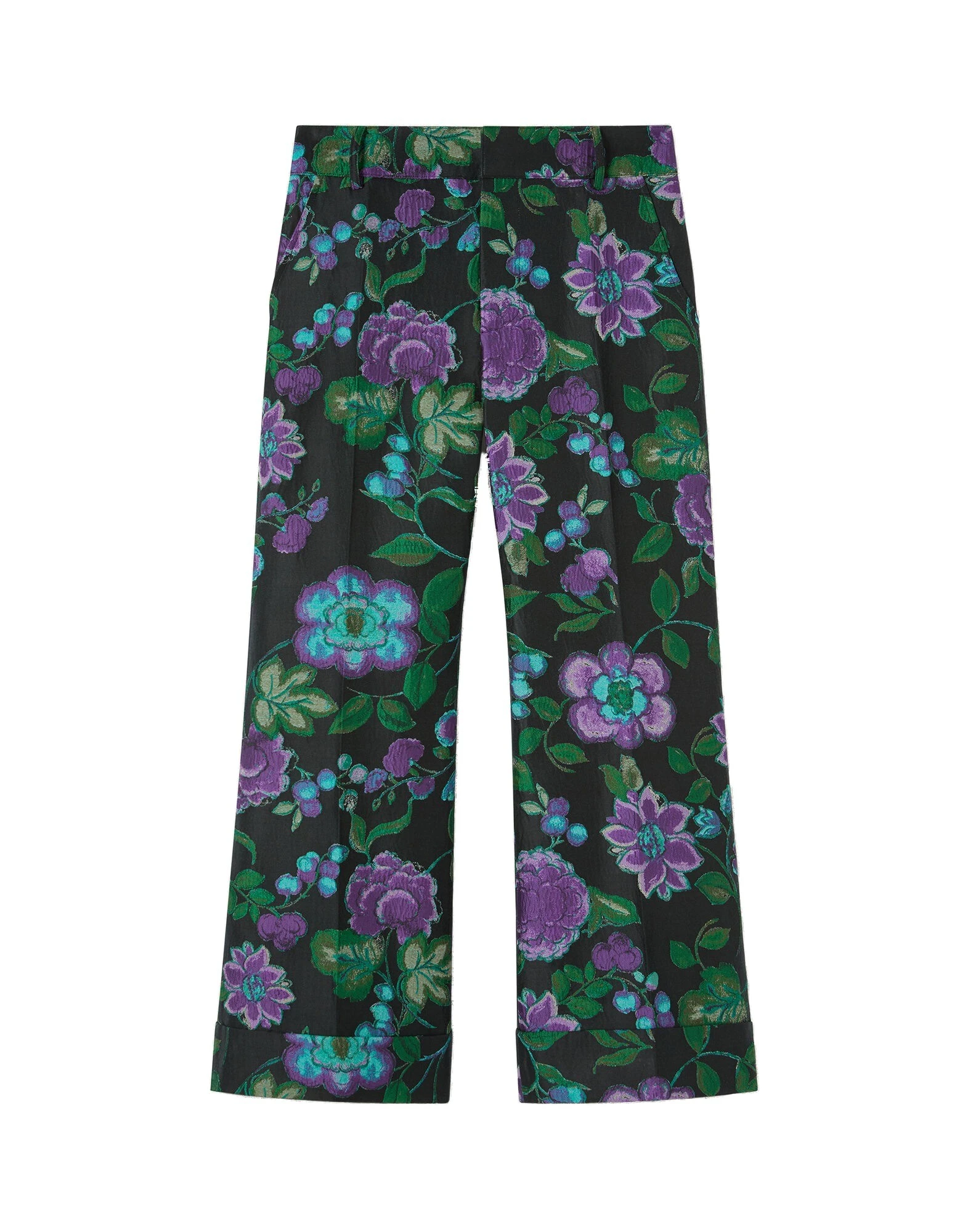 La DoubleJ Hendrix Pants in Botanical Black at Luxury Shoes La DoubleJ Hendrix Pants in Botanical Black at Luxury Shoes