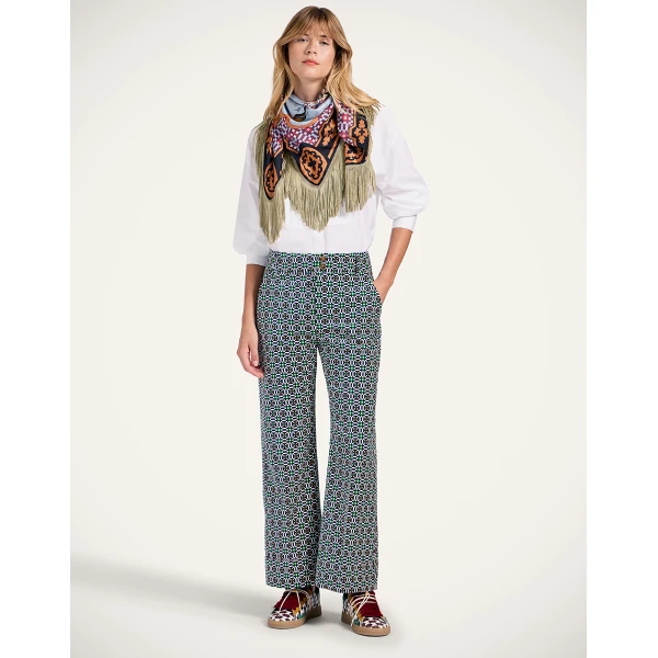 La DoubleJ Hendrix Pants in Byte Micro Green, view 2