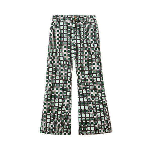 La DoubleJ Hendrix Pants in Byte Micro Green