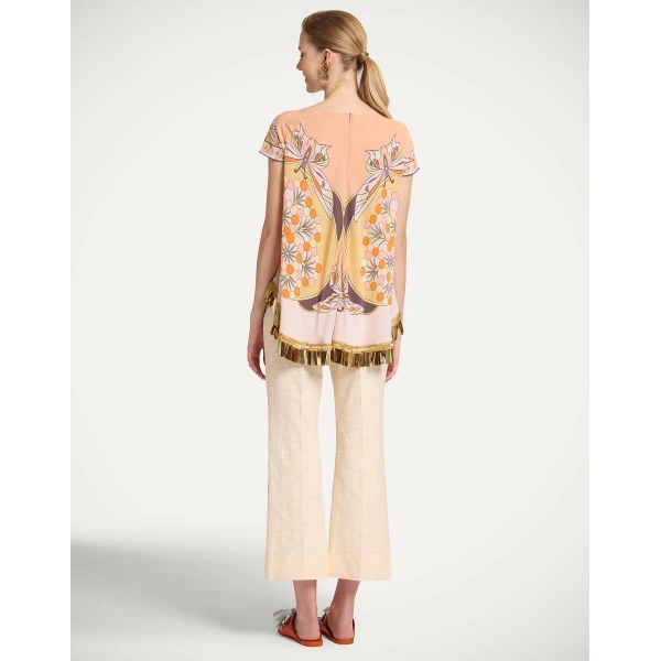 La DoubleJ Hendrix Pants in Cream, view 3