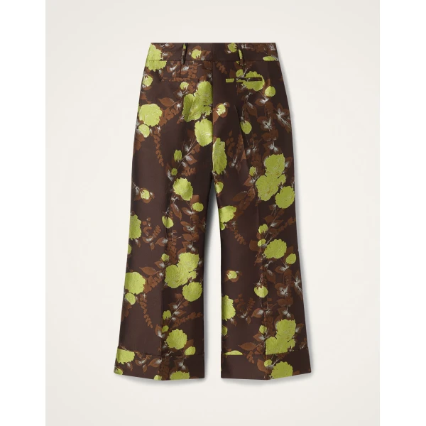 La DoubleJ Hendrix Pants in Devon Brown at Luxury Shoes 