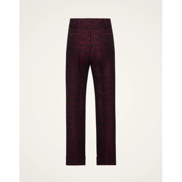 La DoubleJ Hendrix Pants in Pixel Blue, view 6