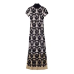 La DoubleJ Herald Long Dress in Herald Silver