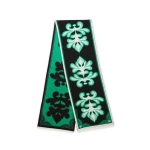 La DoubleJ Herald Scarf 30 in Herald Black at Luxury Shoes 