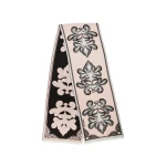 La DoubleJ Herald Scarf 30 in Herald Light Pink at Luxury Shoes 