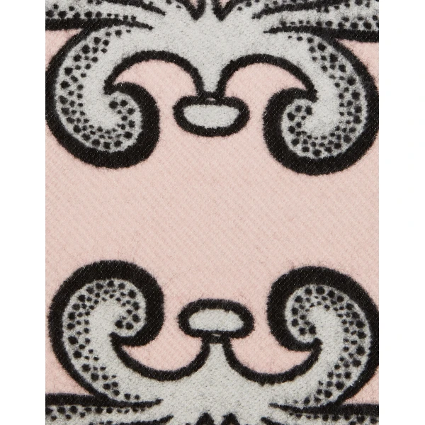 La DoubleJ Herald Scarf 30 in Herald Light Pink at Luxury Shoes 