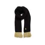 La DoubleJ High Kick Scarf in Anthracite at Luxury Shoes La DoubleJ High Kick Scarf in Anthracite at Luxury Shoes