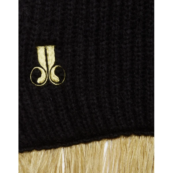 La DoubleJ High Kick Scarf in Anthracite at Luxury Shoes 