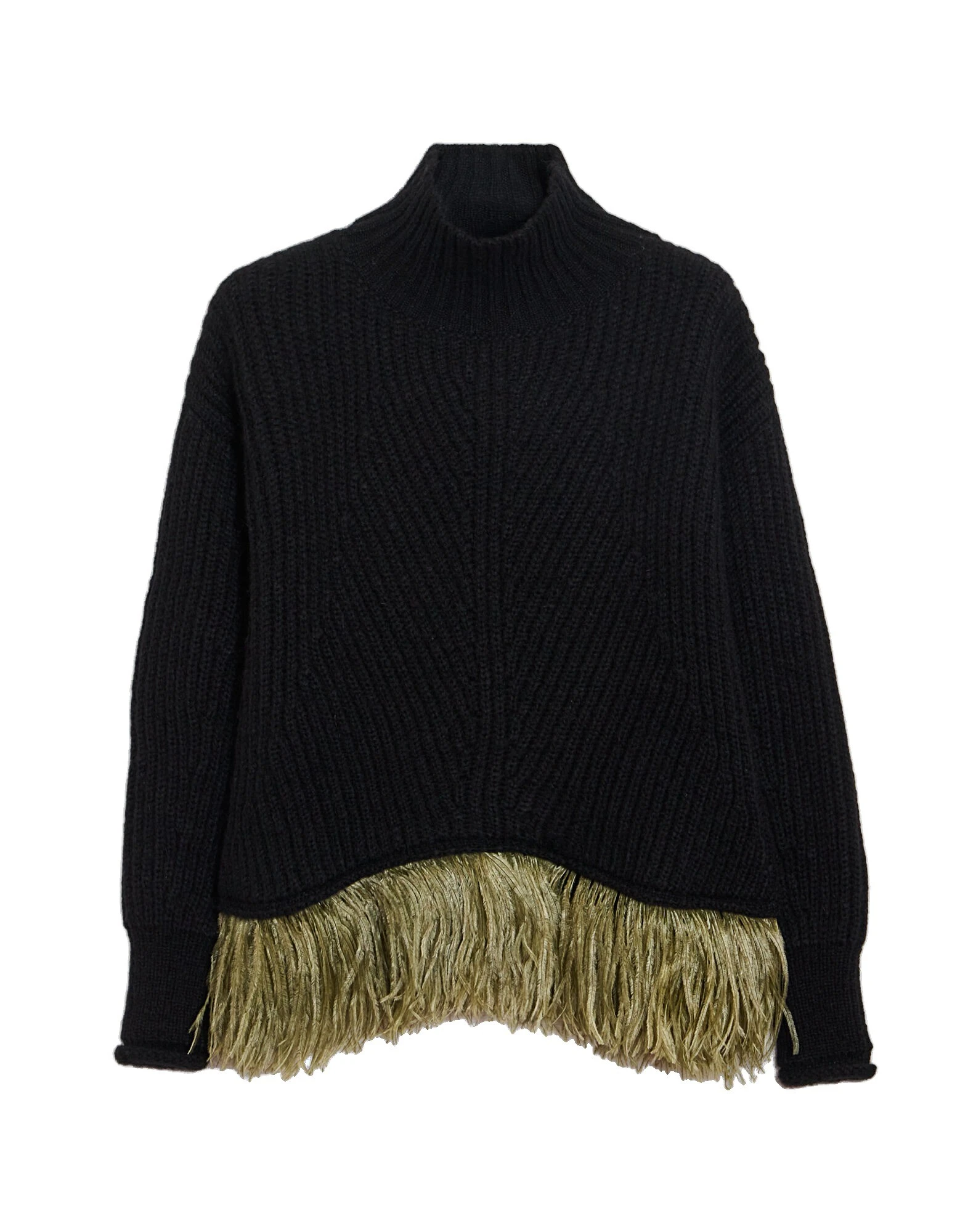 La DoubleJ High Kick Sweater in Black at Luxury Shoes La DoubleJ High Kick Sweater in Black at Luxury Shoes