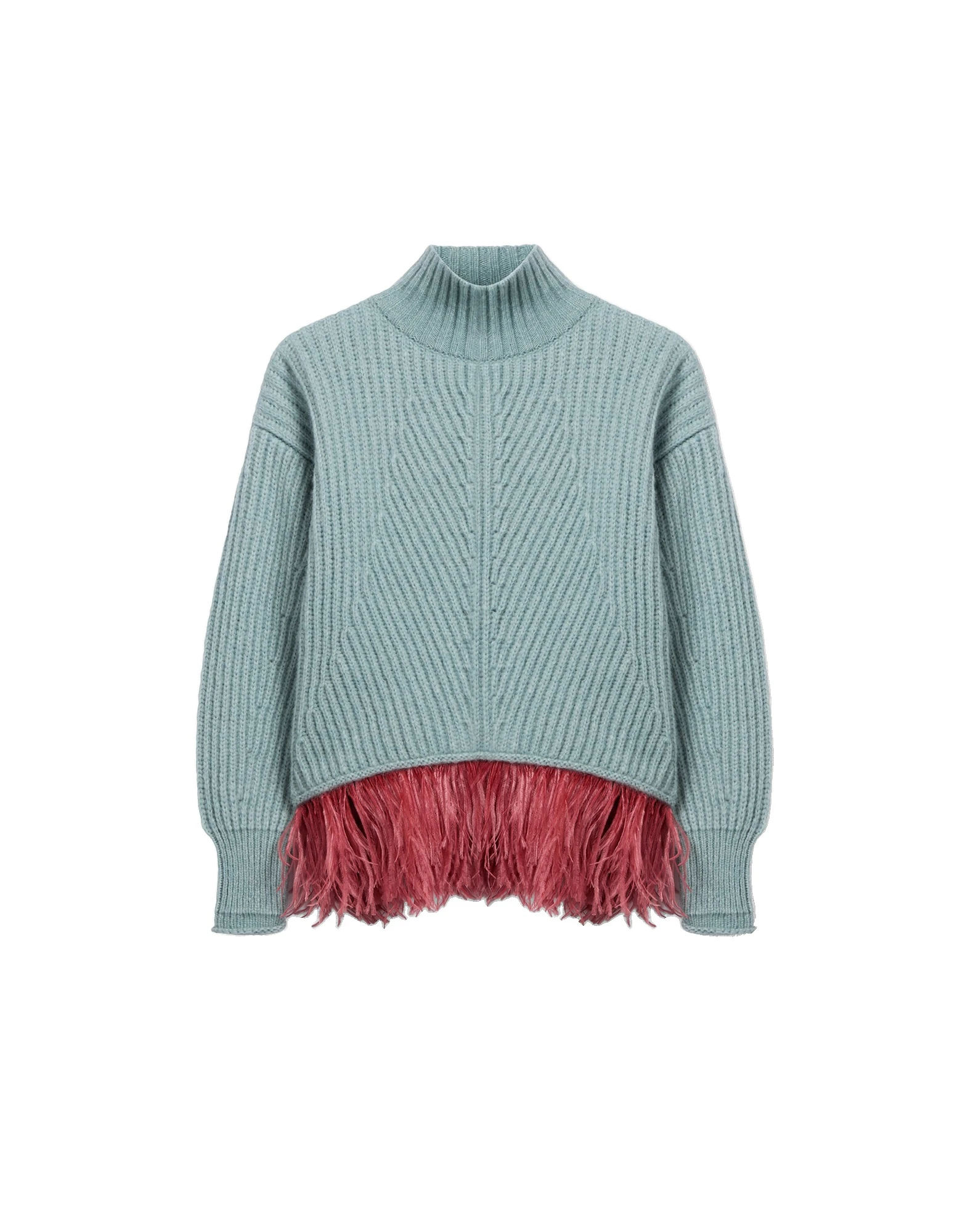 La DoubleJ High Kick Sweater in Powder Blue La DoubleJ High Kick Sweater in Powder Blue