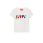 La DoubleJ High Tee Shirt in Divine White