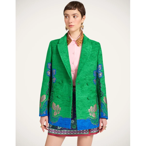La DoubleJ Jagger Jacket in Cornucopia Green, view 2