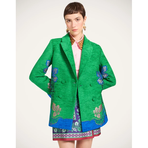 La DoubleJ Jagger Jacket in Cornucopia Green, view 5