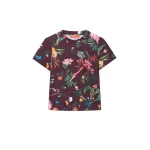 La DoubleJ Jazzercize T-Shirt in Zooflora Burgundy La DoubleJ Jazzercize T-Shirt in Zooflora Burgundy Top