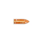 La DoubleJ Jazzy Salon Clip in Orange at Luxury Shoes 