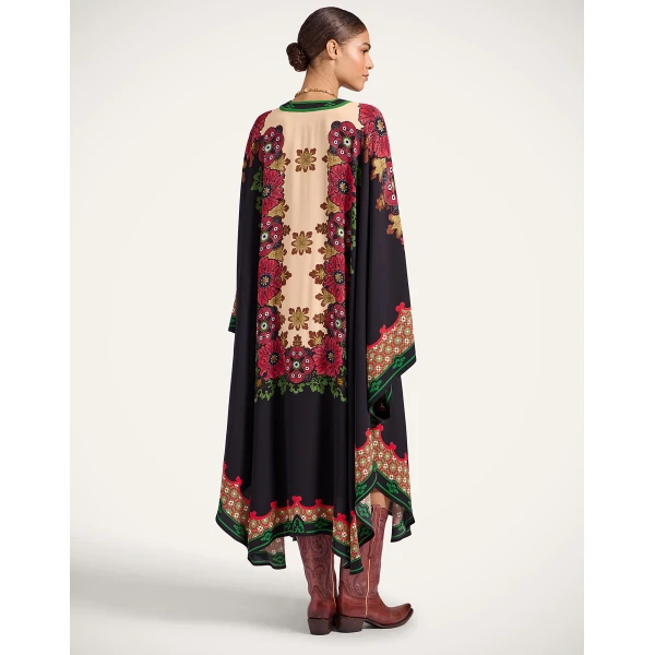 La DoubleJ Karis Kaftan in Bounty Red, view 3