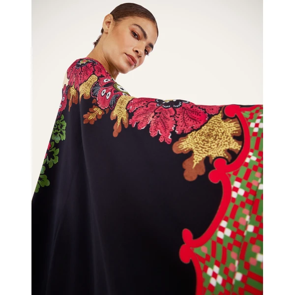 La DoubleJ Karis Kaftan in Bounty Red, view 6