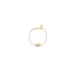 La DoubleJ Khepri Bracelet in 24K Gold Plate & Rhinestone La DoubleJ Khepri Bracelet in 24K Gold Plate & Rhinestone